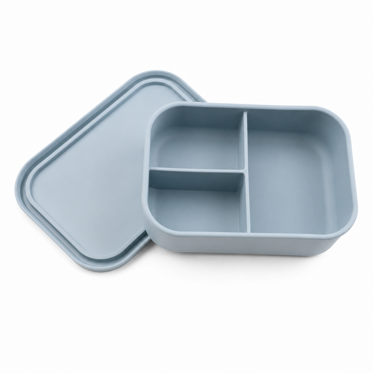 FitBox - קופסת אוכל סיליקון מלבנית גדולה וגמישה, מתאימה לחימום במיקרוגל
