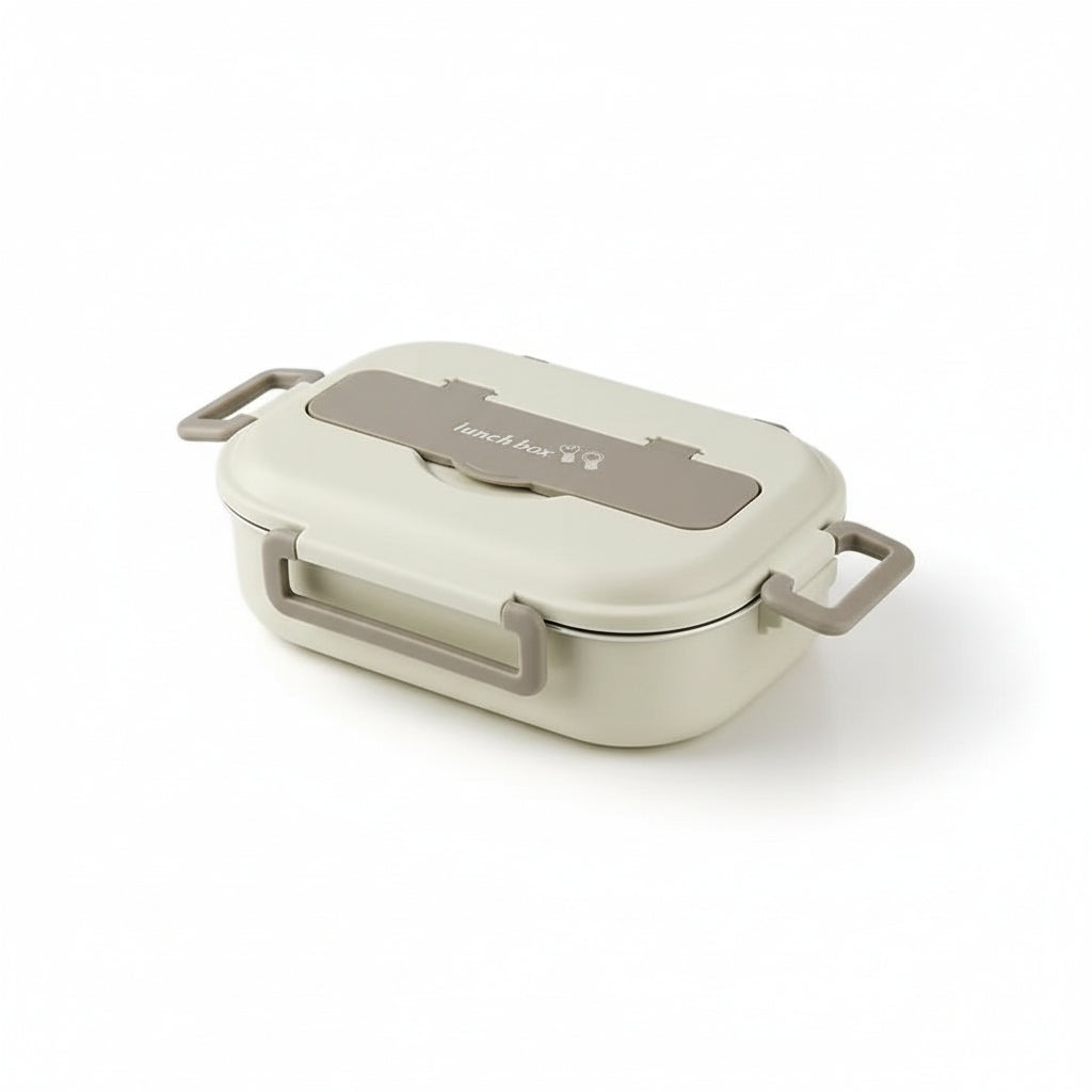 FitLunch - קופסת אוכל מלבנית נירוסטה  עם תיק נשיאה תואם