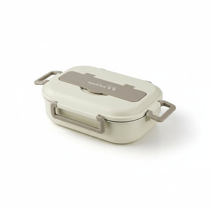 FitLunch - קופסת אוכל מלבנית נירוסטה  עם תיק נשיאה תואם